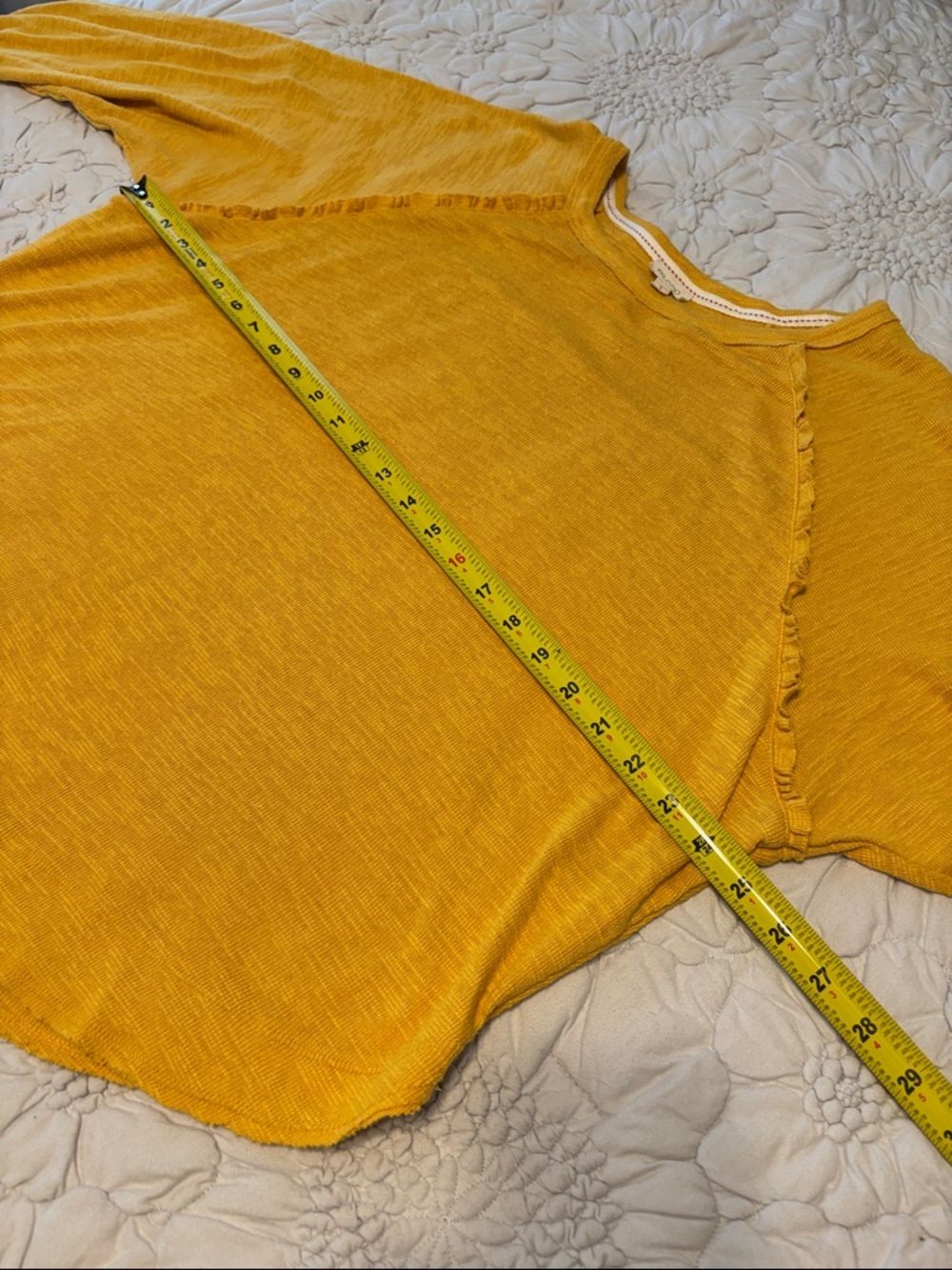 Anthropologie mustard yellow sweater - Picture 10 of 11